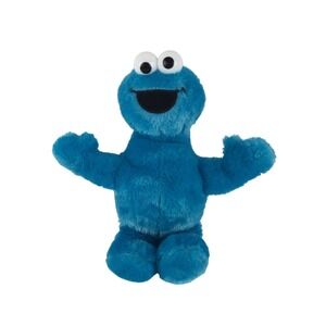 Sesame Street Cookie Monster Plush 10" Blue Just Play Soft Toy Muppets Kids 2025